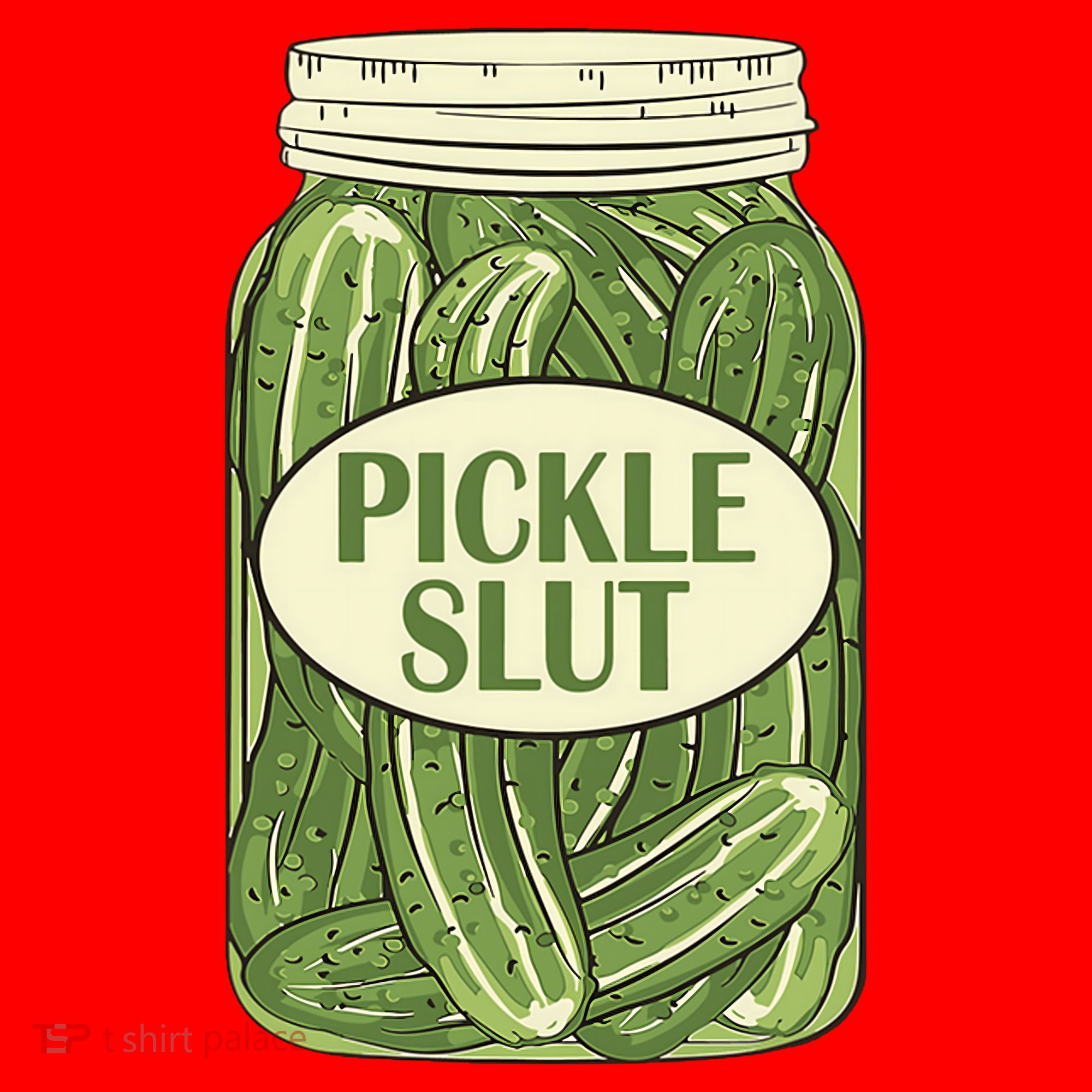 Pickle Slut Funny Santa Hat