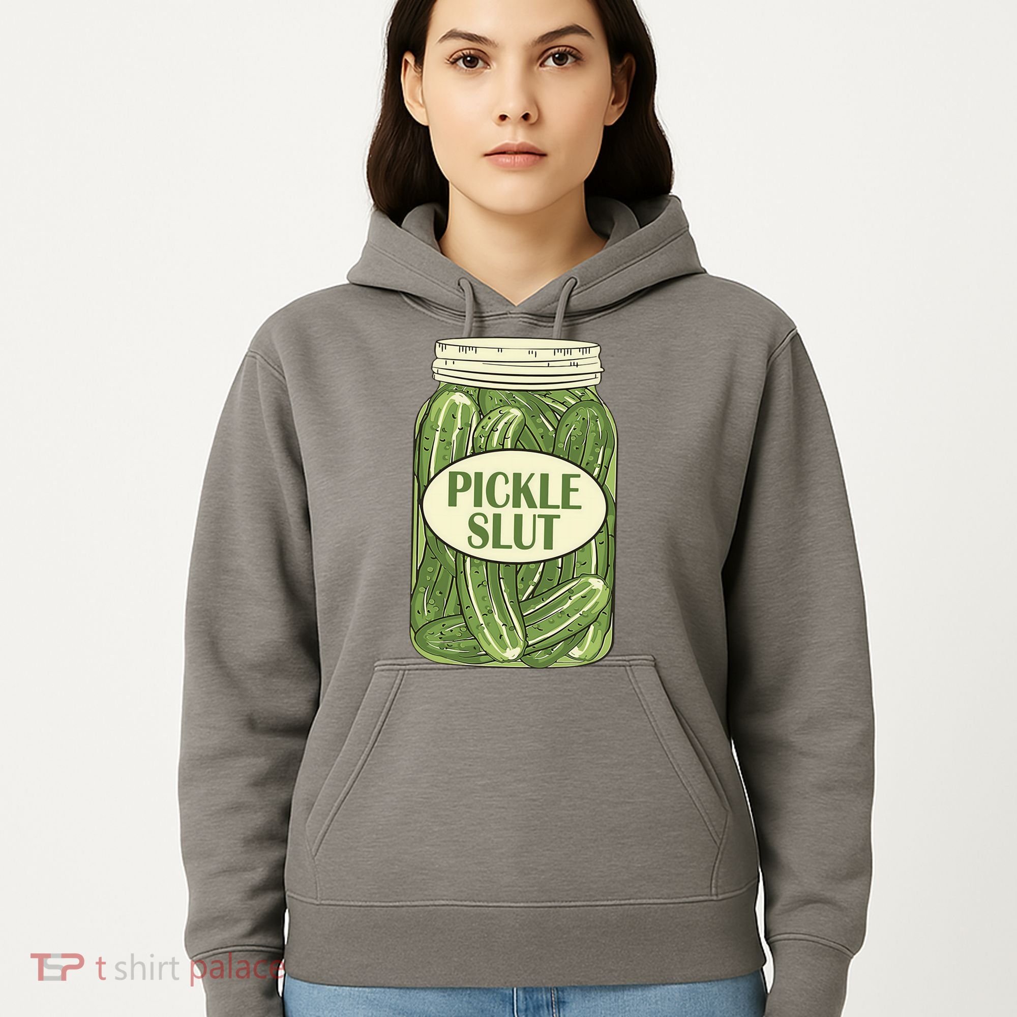 Pickle Slut Funny Hoodie