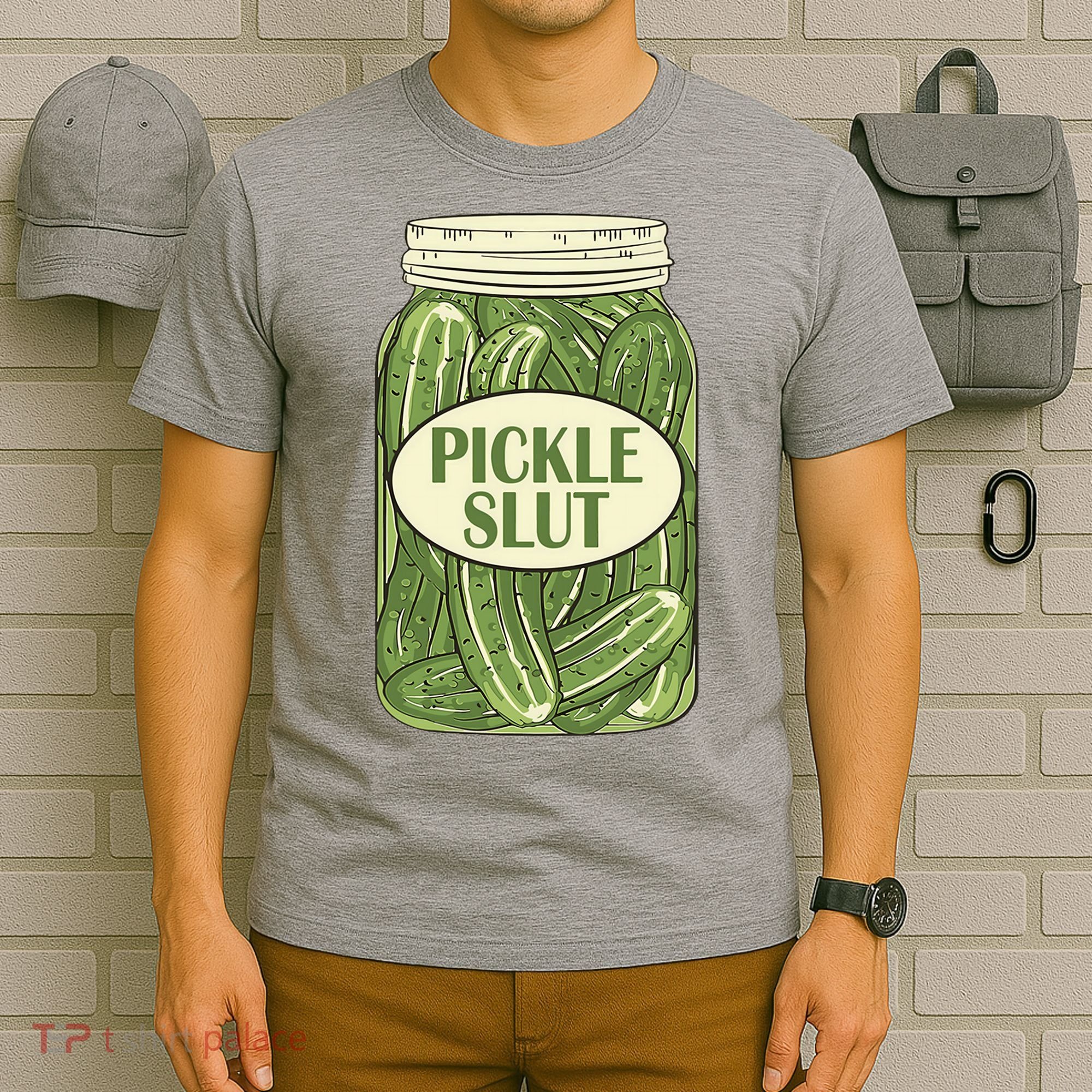 Pickle Slut Funny T-Shirt