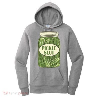 Pickle Slut Funny Women's Hoodie