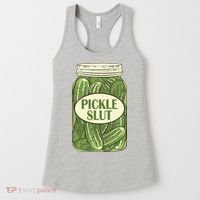 Pickle Slut Funny Women's Tank Top thumb 0