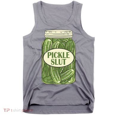 Pickle Slut Funny Tank Top