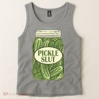 Pickle Slut Funny Tank Top thumb 2