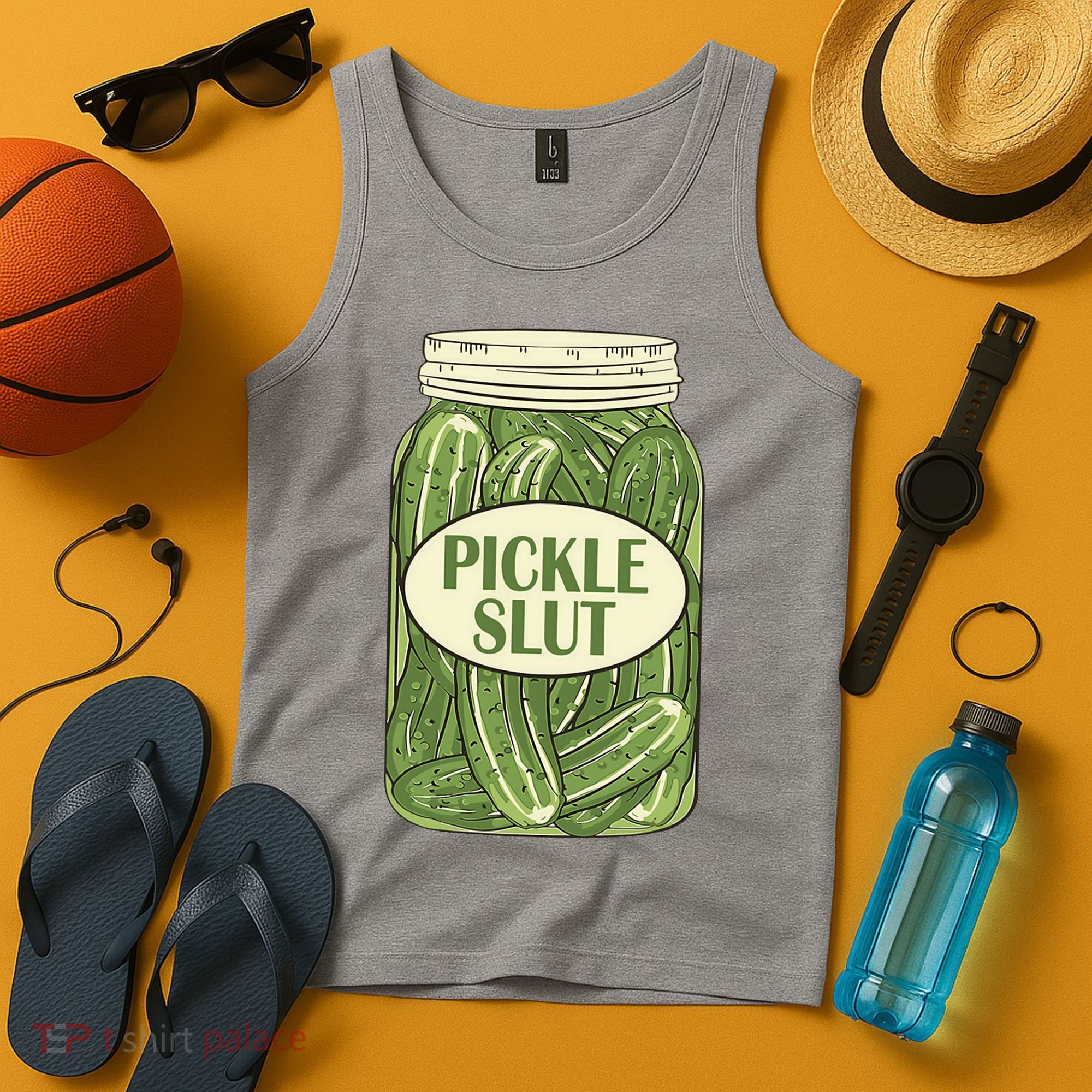 Pickle Slut Funny Tank Top