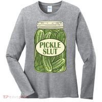 Pickle Slut Funny Women's Long Sleeve Shirt thumb 0