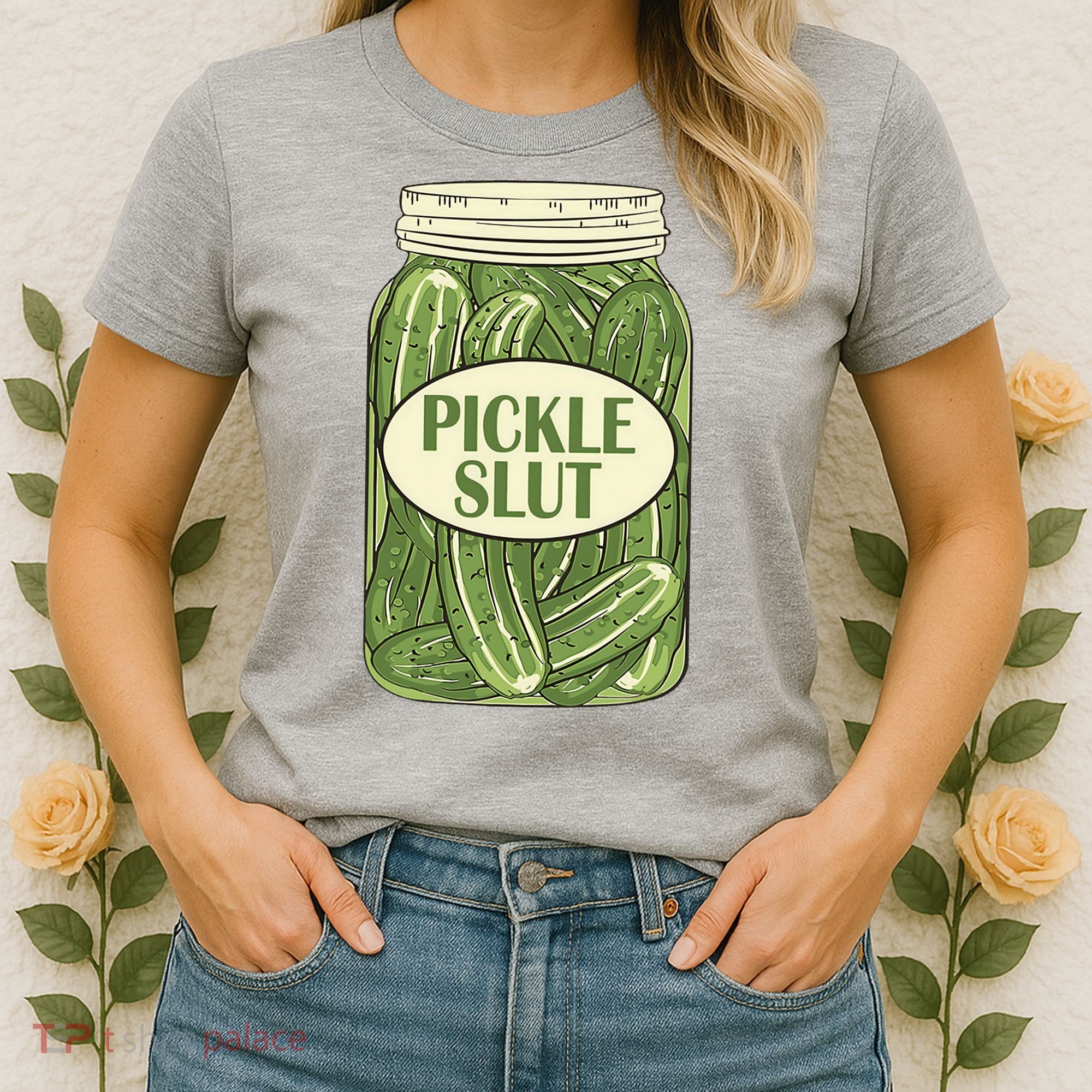 Pickle Slut Funny Women's T-Shirt