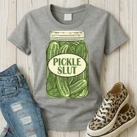 Pickle Slut Funny Women's T-Shirt thumb 3