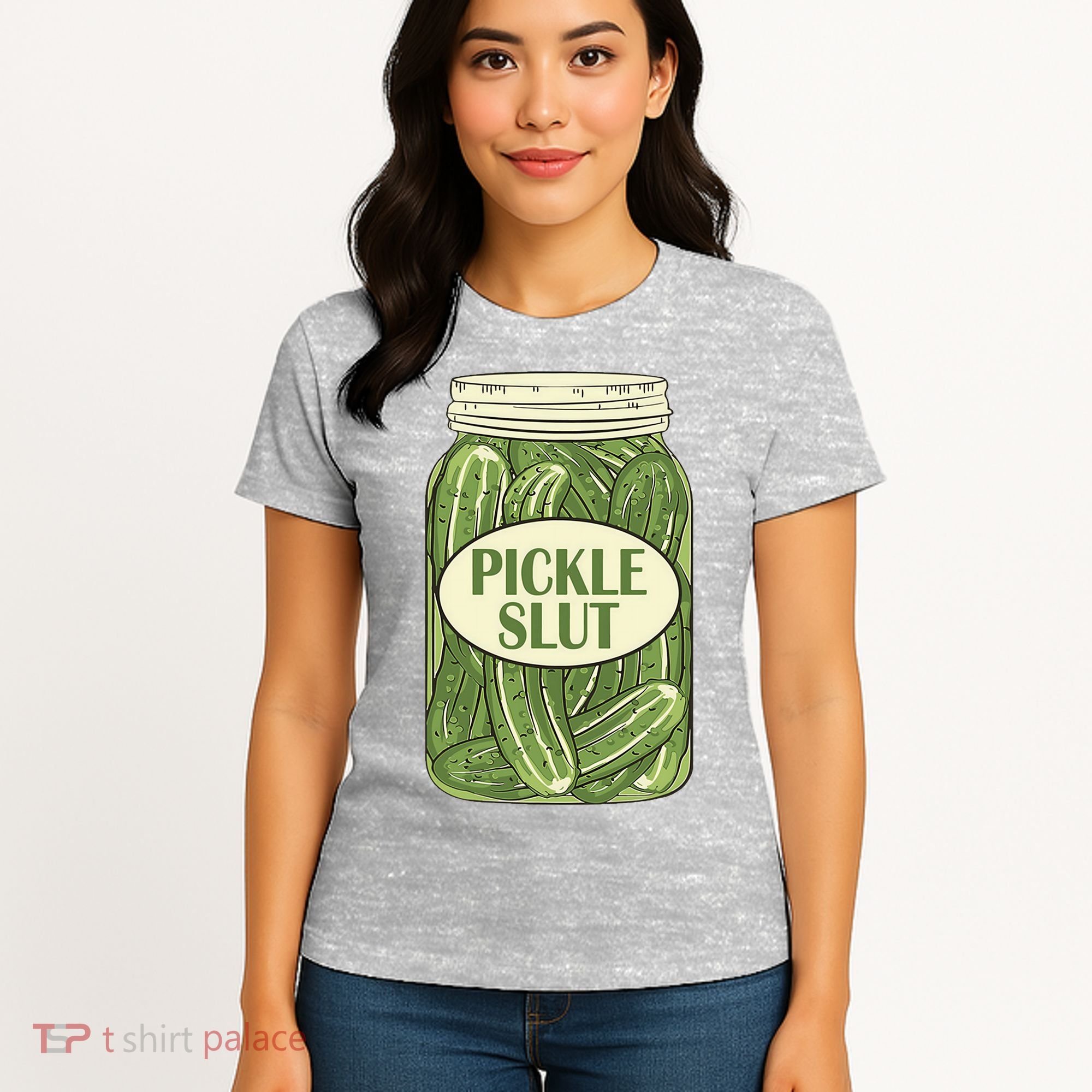 Pickle Slut Funny Women's T-Shirt