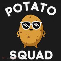 POTATO SQUAD Funny Smiling Vegetarian Matching Potato Lovers Toddler T-Shirt thumb 4