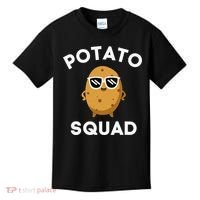 POTATO SQUAD Funny Smiling Vegetarian Matching Potato Lovers Kids T-Shirt thumb 0