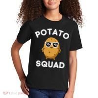 POTATO SQUAD Funny Smiling Vegetarian Matching Potato Lovers Kids T-Shirt thumb 2