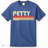 PETTY Surname Funny Retro Vintage 80s 90s Birthday Reunion T-Shirt thumb 0