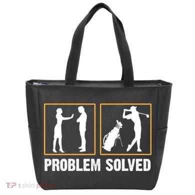 Problem Solved Funny Golfers Gift For Him Tote Bag