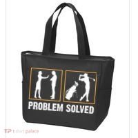 Problem Solved Funny Golfers Gift For Him Tote Bag thumb 3