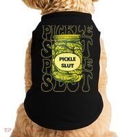 Pickle Slut Funny Pickle Slut Who Loves Pickles Doggie Tank thumb 0