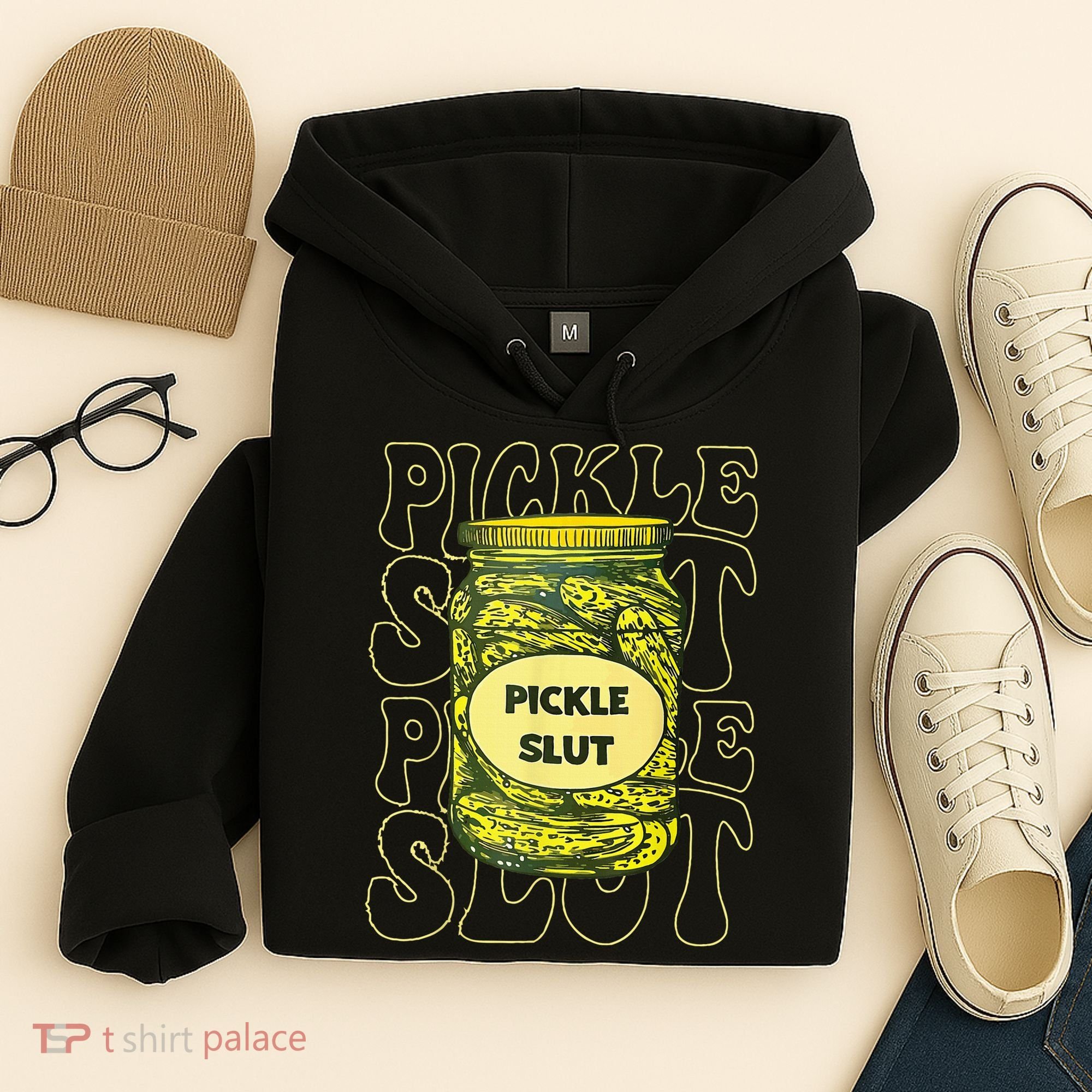 Pickle Slut Funny Pickle Slut Who Loves Pickles Hoodie