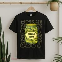 Pickle Slut Funny Pickle Slut Who Loves Pickles T-Shirt thumb 2