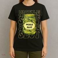 Pickle Slut Funny Pickle Slut Who Loves Pickles T-Shirt thumb 4