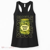 Pickle Slut Funny Pickle Slut Who Loves Pickles Women's Tank Top thumb 0