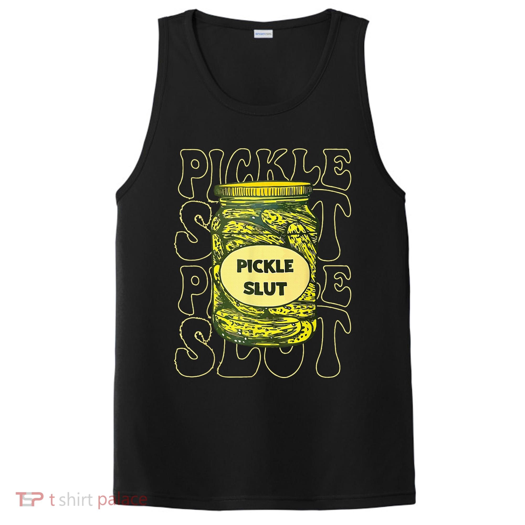 Pickle Slut Funny Pickle Slut Who Loves Pickles PosiCharge Competitor Tank