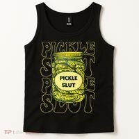 Pickle Slut Funny Pickle Slut Who Loves Pickles Tank Top thumb 2