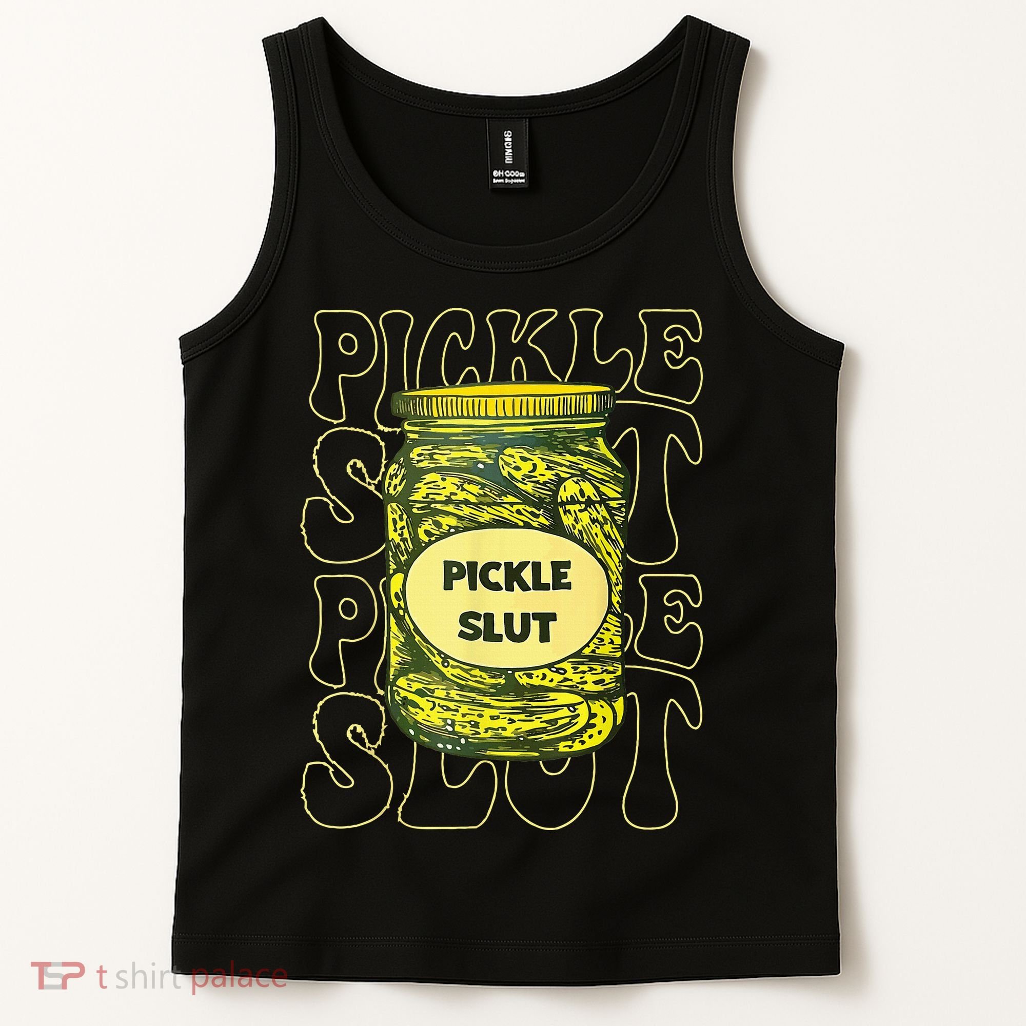 Pickle Slut Funny Pickle Slut Who Loves Pickles Tank Top