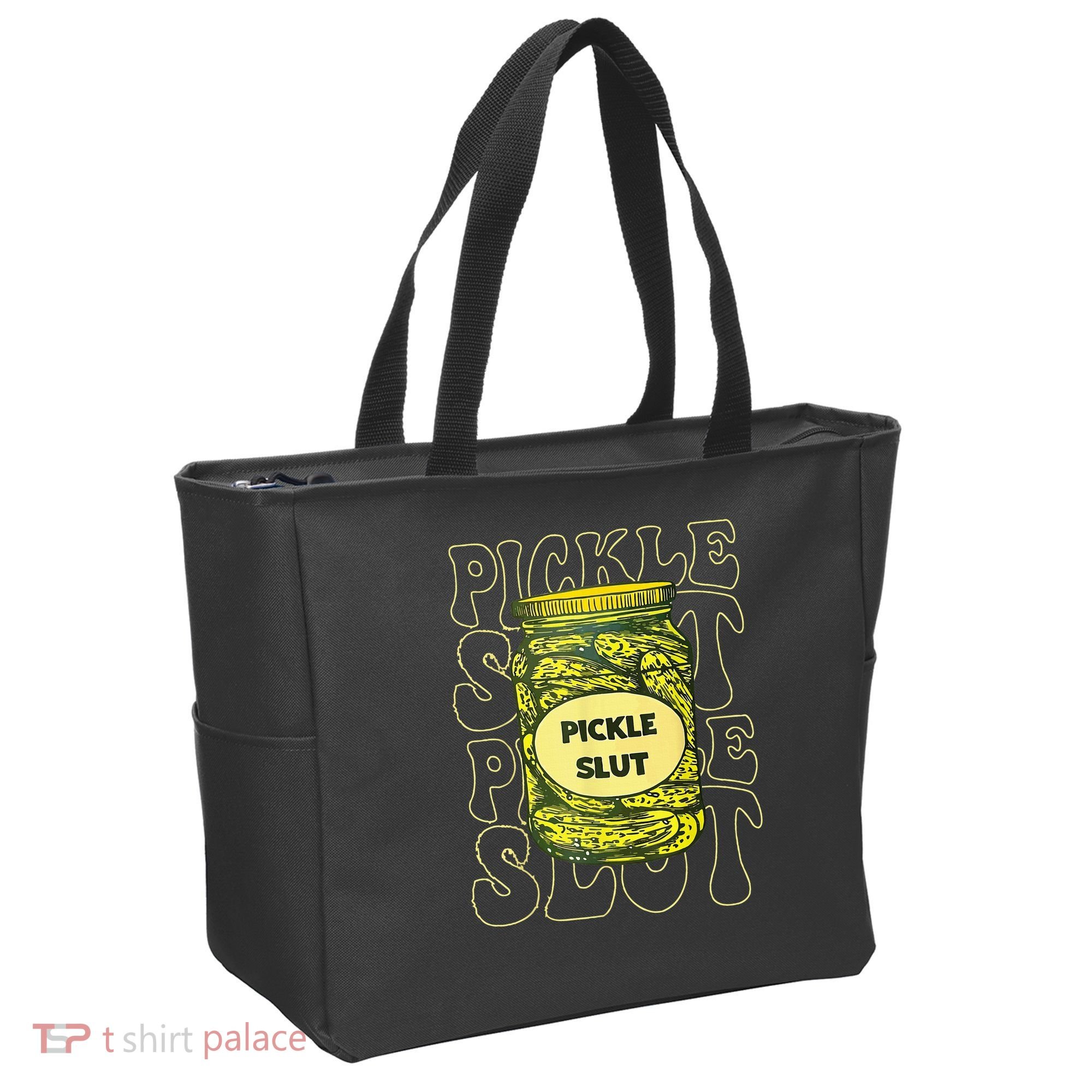 Pickle Slut Funny Pickle Slut Who Loves Pickles Tote Bag
