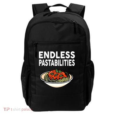 Pasta Spaghetti Funny Endless Pastabilities Backpack