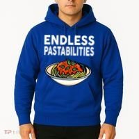 Pasta Spaghetti Funny Endless Pastabilities Hoodie thumb 2