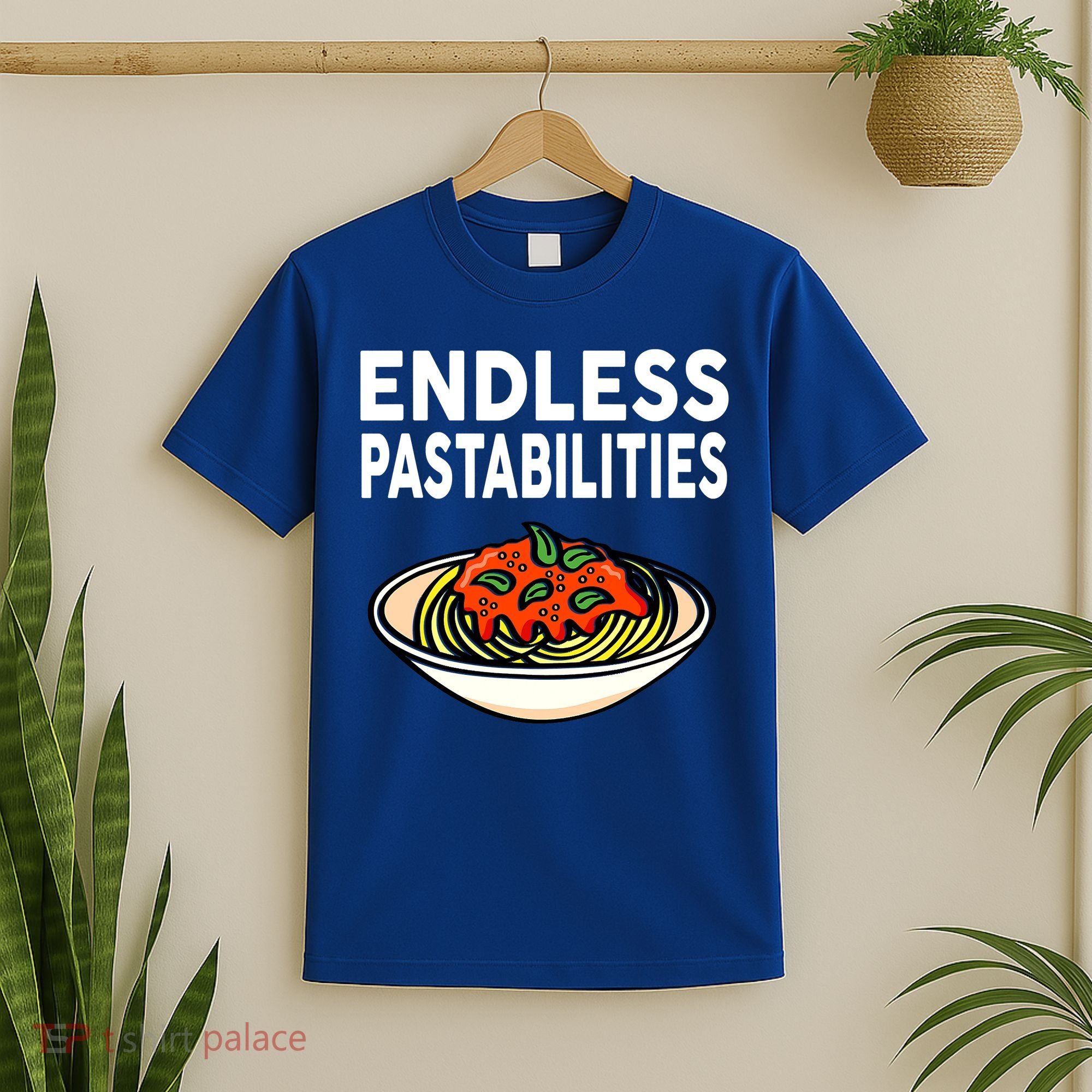 Pasta Spaghetti Funny Endless Pastabilities T-Shirt