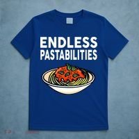 Pasta Spaghetti Funny Endless Pastabilities T-Shirt thumb 5