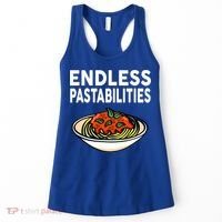 Pasta Spaghetti Funny Endless Pastabilities Women's Tank Top thumb 0