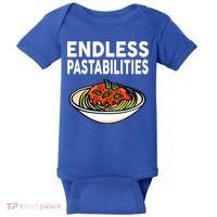 Pasta Spaghetti Funny Endless Pastabilities Baby Bodysuit thumb 0