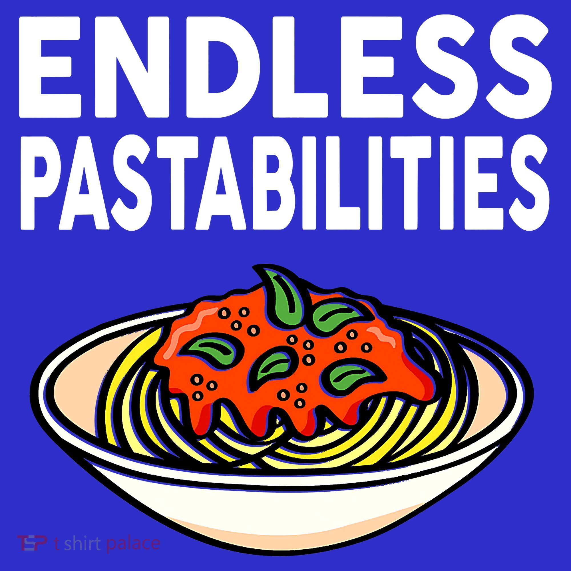Pasta Spaghetti Funny Endless Pastabilities Tank Top