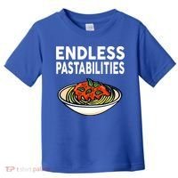 Pasta Spaghetti Funny Endless Pastabilities Toddler T-Shirt thumb 0