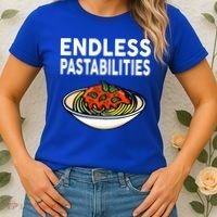 Pasta Spaghetti Funny Endless Pastabilities Women's T-Shirt thumb 2