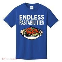 Pasta Spaghetti Funny Endless Pastabilities Kids T-Shirt thumb 0