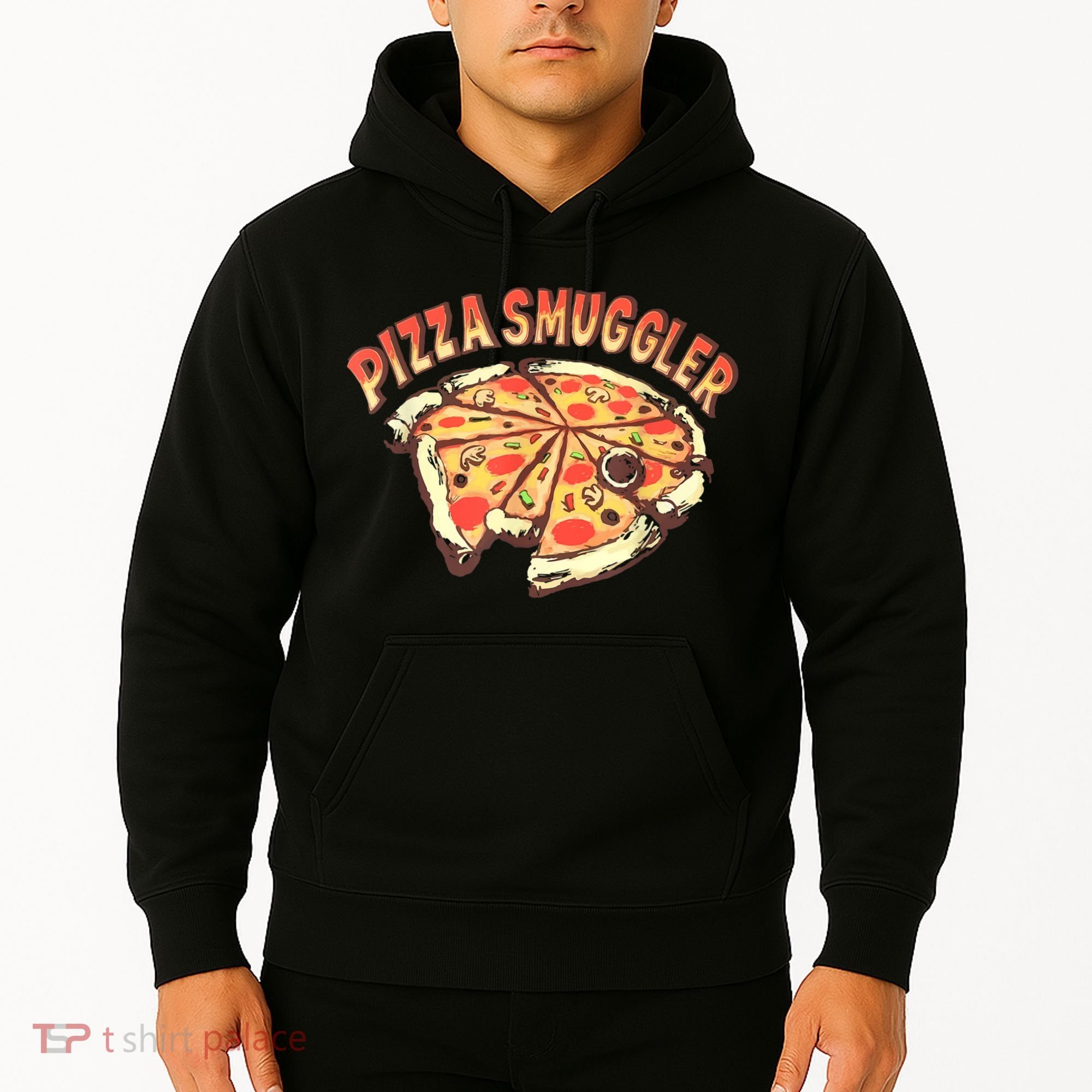 Pizza Smuggler Funny Pizza Lovers Hoodie