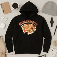 Pizza Smuggler Funny Pizza Lovers Hoodie thumb 3