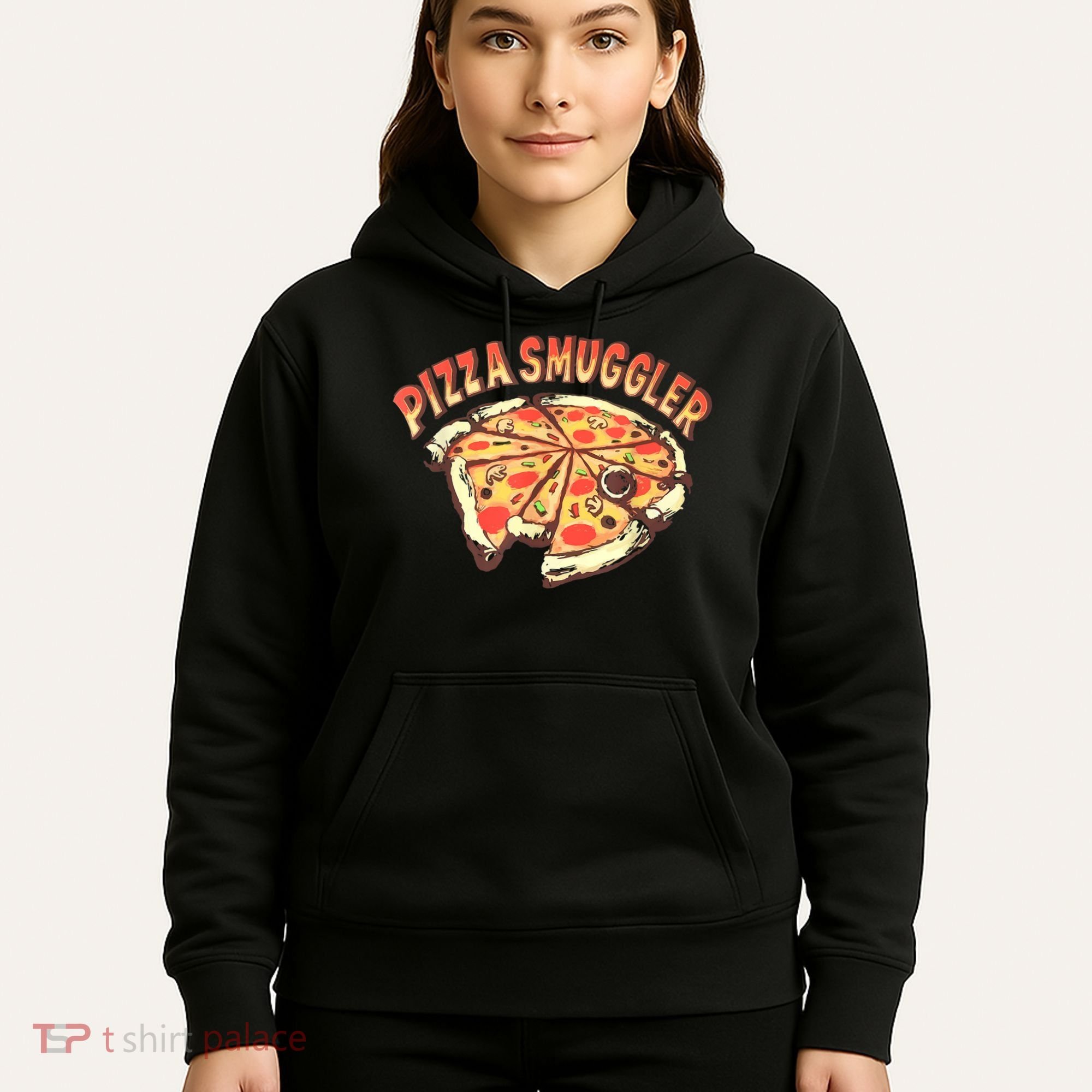 Pizza Smuggler Funny Pizza Lovers Hoodie