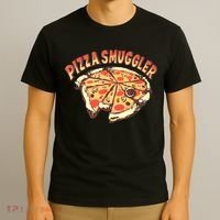 Pizza Smuggler Funny Pizza Lovers T-Shirt thumb 3