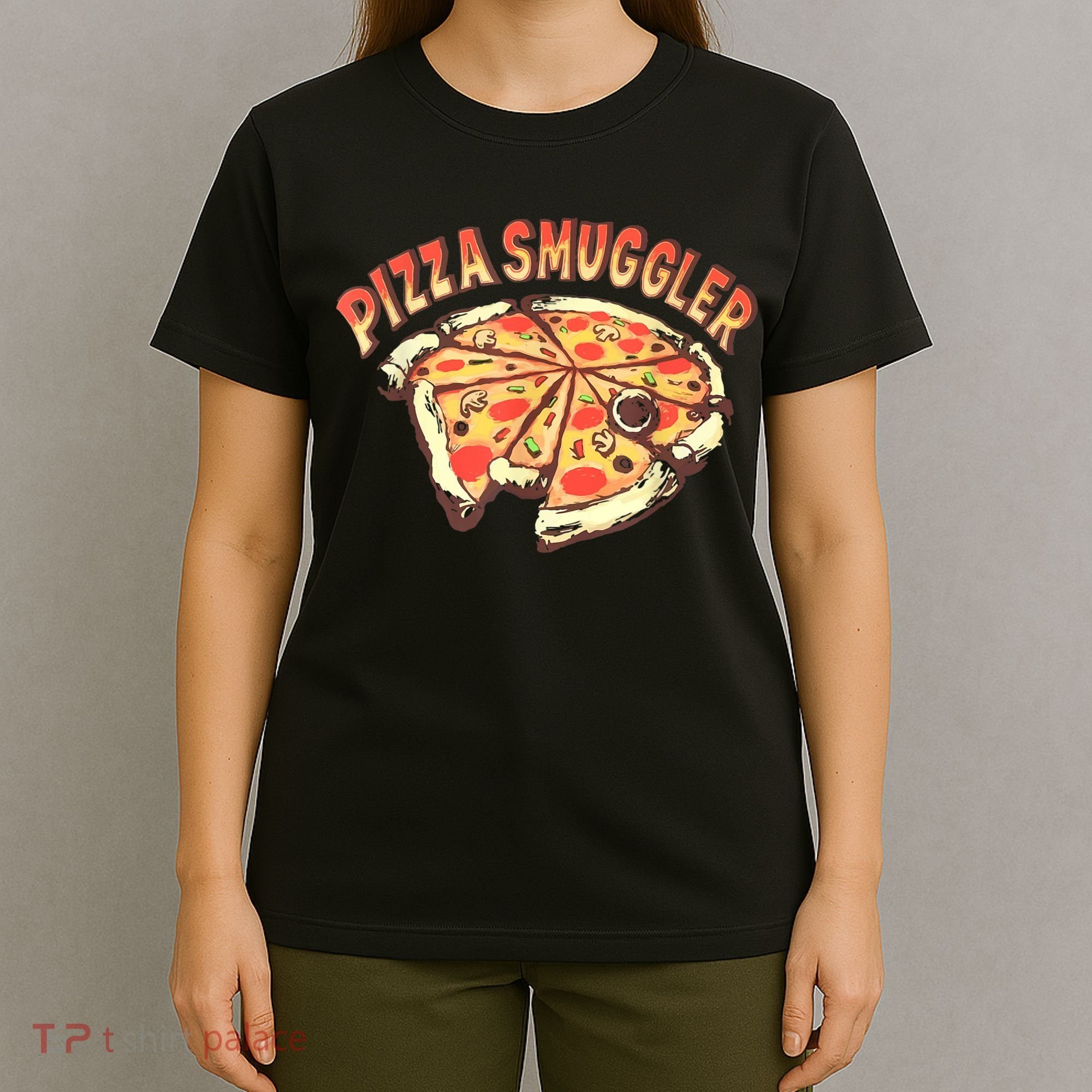 Pizza Smuggler Funny Pizza Lovers T-Shirt