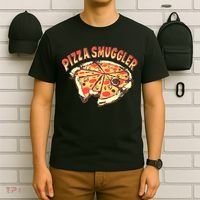 Pizza Smuggler Funny Pizza Lovers T-Shirt thumb 6