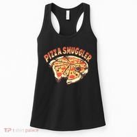 Pizza Smuggler Funny Pizza Lovers Women's Tank Top thumb 0