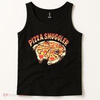 Pizza Smuggler Funny Pizza Lovers Tank Top thumb 2