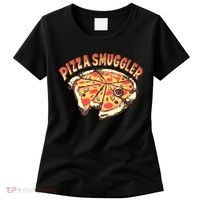 Pizza Smuggler Funny Pizza Lovers Women's T-Shirt thumb 0