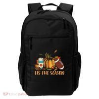 Pumpkin Spice Football Tis The Season Fall Thanksgiving Gift Gift Backpack thumb 0