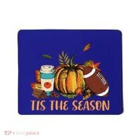 Pumpkin Spice Football Tis The Season Fall Thanksgiving Gift Gift Mousepad thumb 0