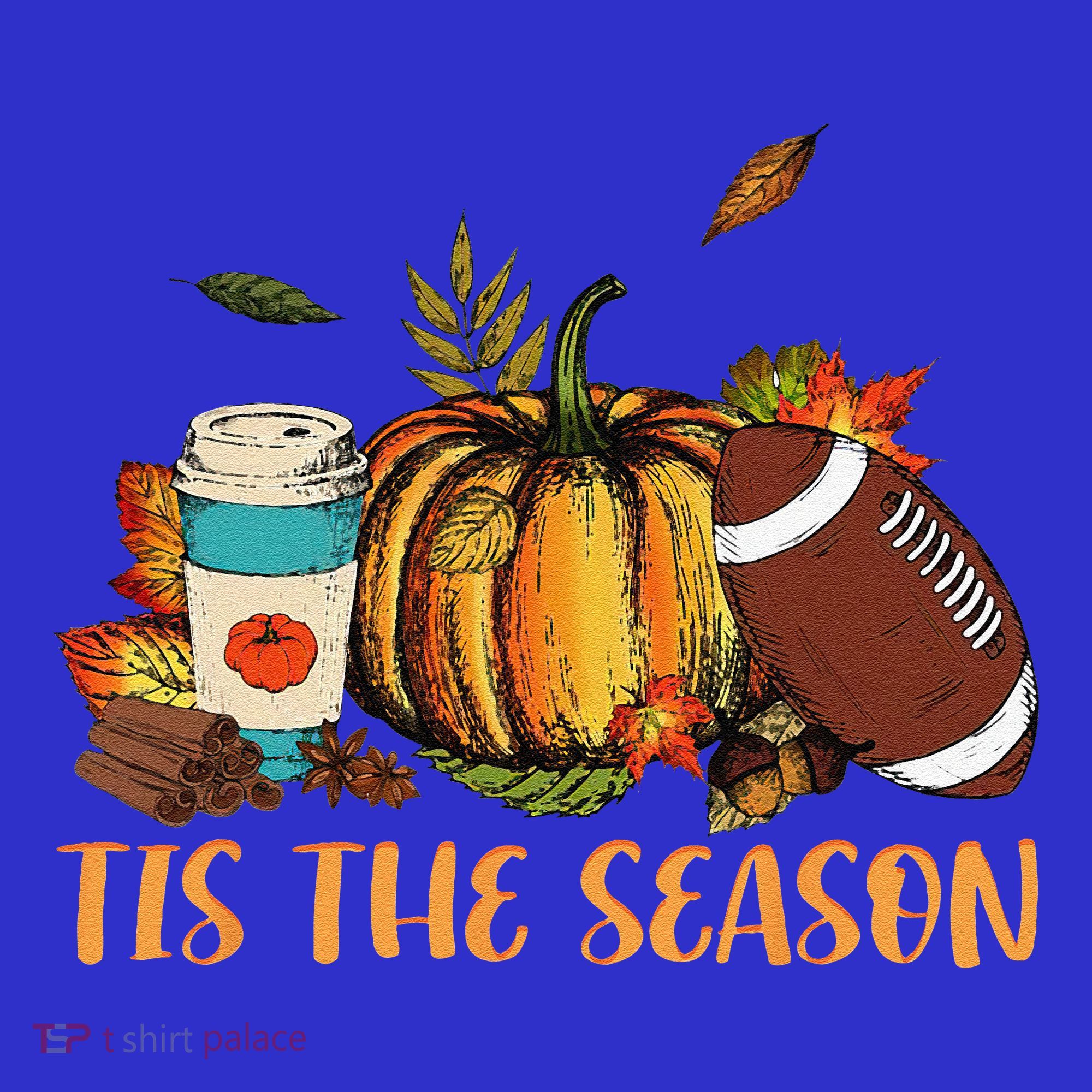 Pumpkin Spice Football Tis The Season Fall Thanksgiving Gift Gift Women's Tank Top