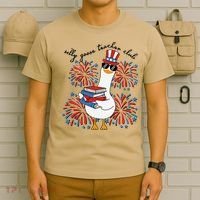 Patriotic Silly Goose Teacher Club 4th Of July Teacher Life T-Shirt thumb 6
